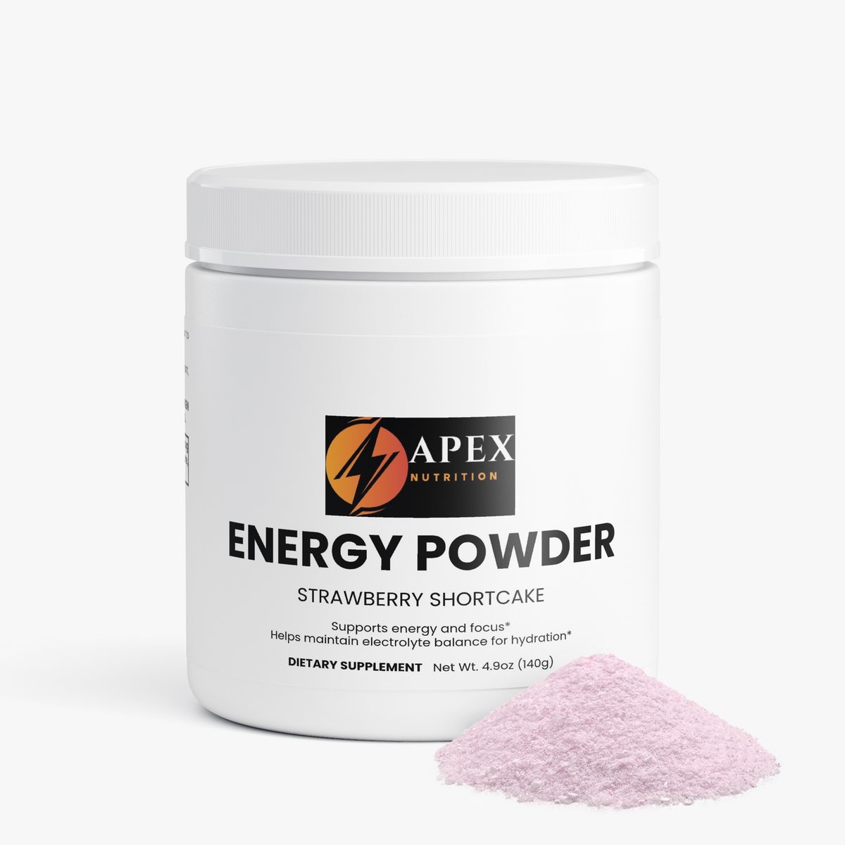 Energy Powder (Strawberry Shortcake)