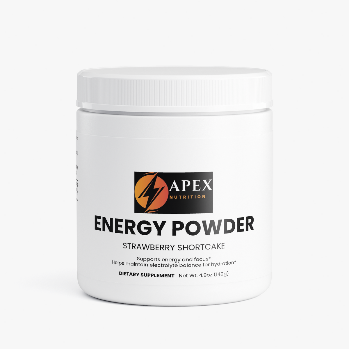 Energy Powder (Strawberry Shortcake)