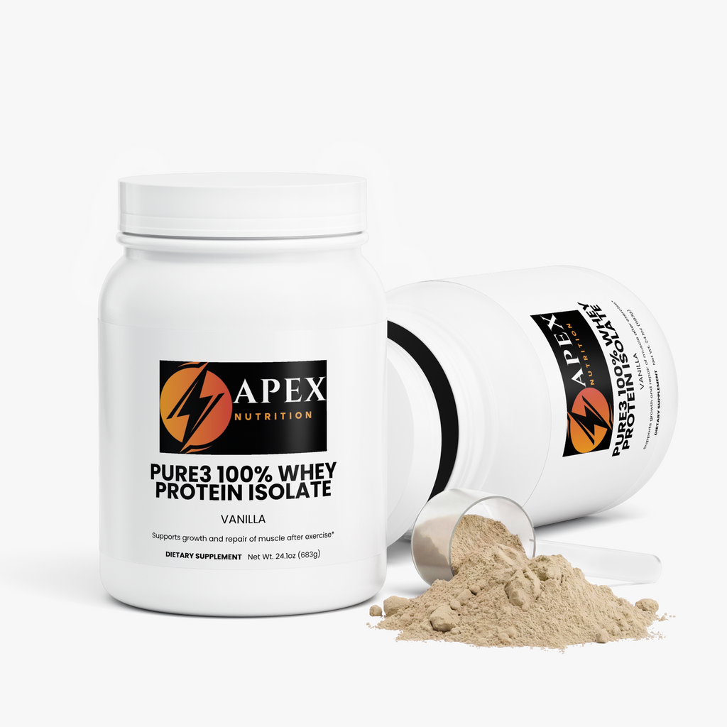 Pure3 100% Whey Protein Isolate (Vanilla)