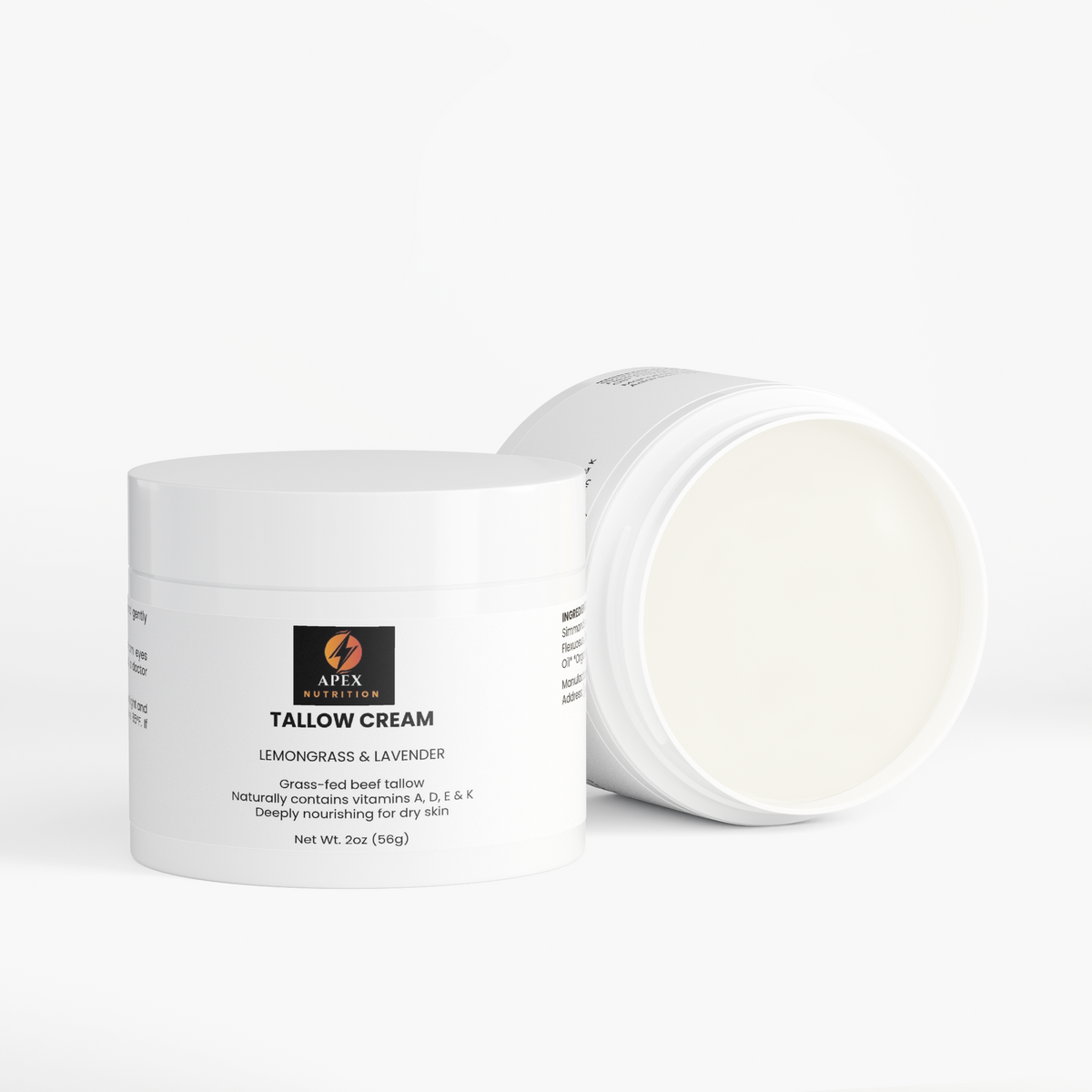 Tallow Cream Lemongrass & Lavender