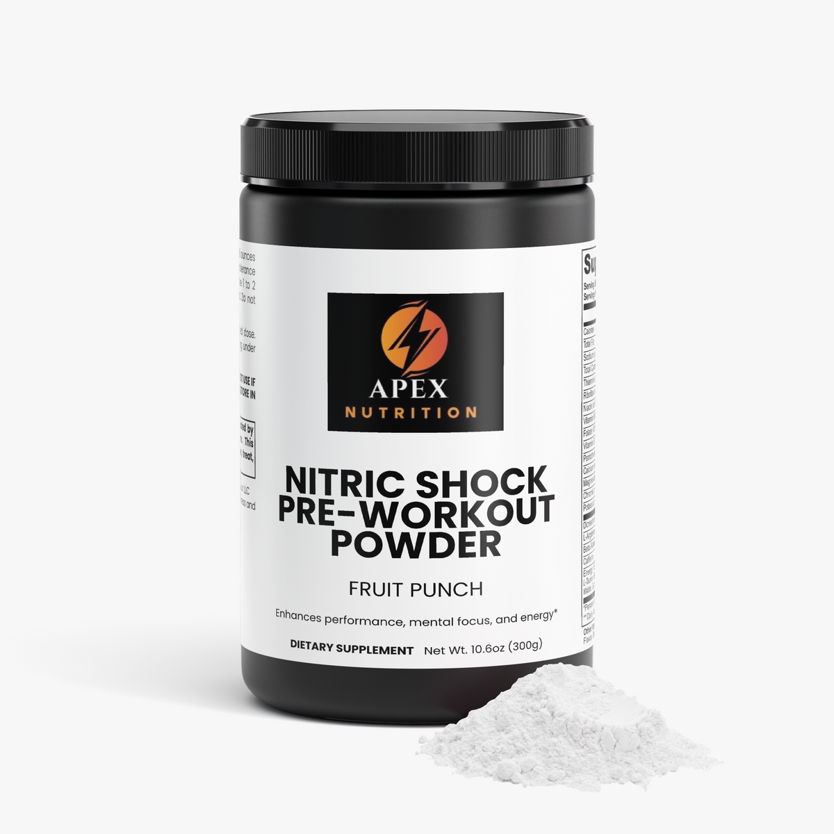 Nitric Shock Pre-Workout Powder (Fruit Punch)
