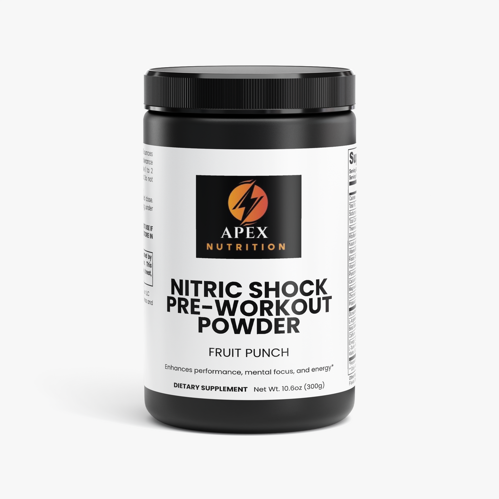 Nitric Shock Pre-Workout Powder (Fruit Punch)
