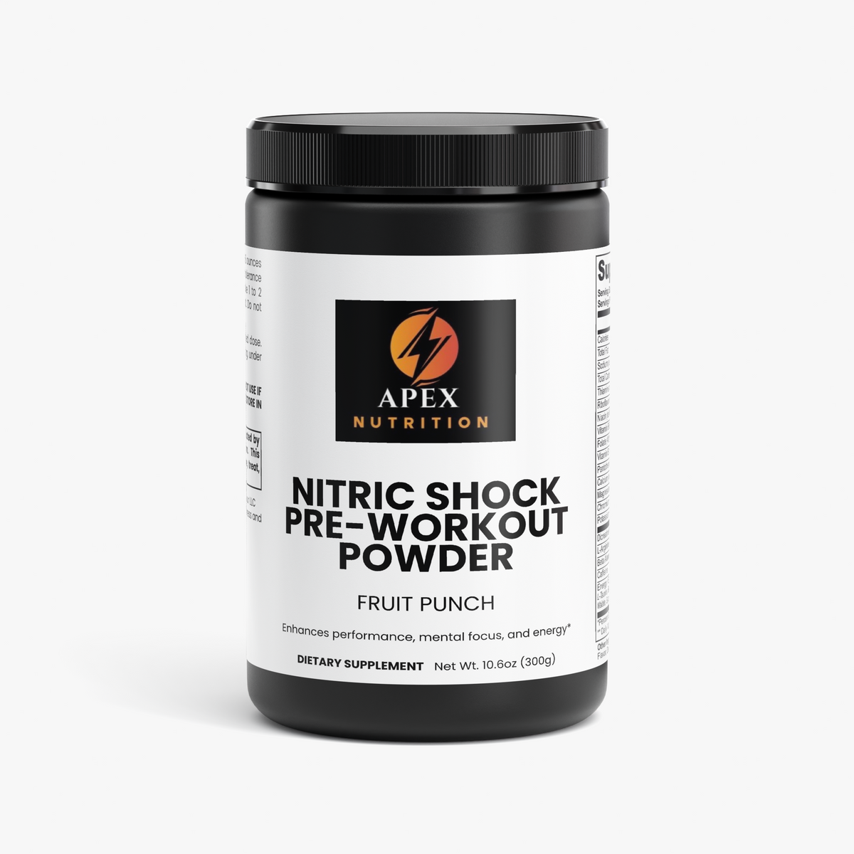 Nitric Shock Pre-Workout Powder (Fruit Punch)